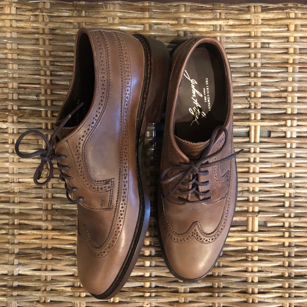 Frye James Wingtip
